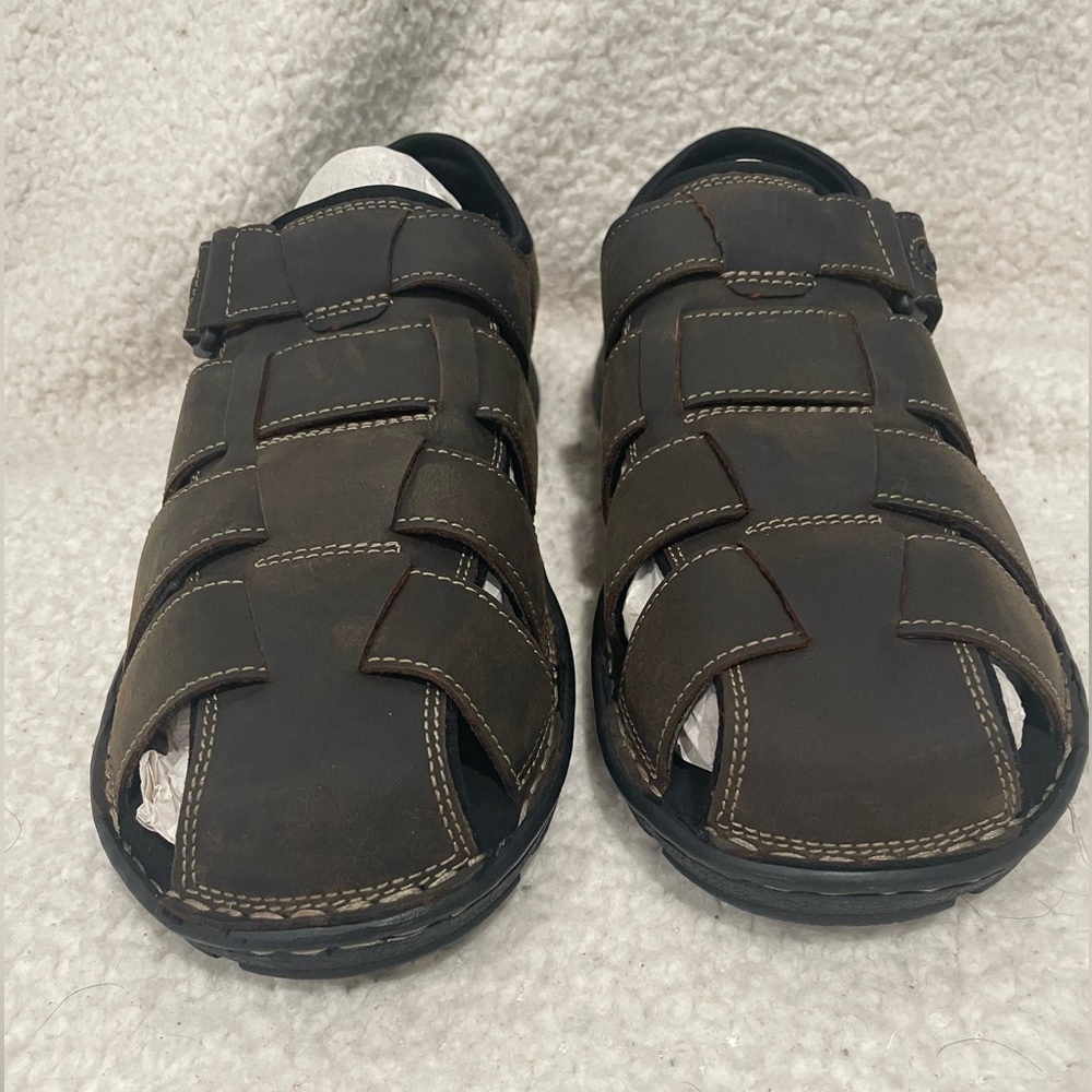 Rockport Men's Darwyn Fisherman Sandal- Size 11 Wide - Picture 3 of 6